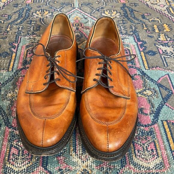 Allen Edmonds Walton leather lace up dress shoes sz 9.5 D main image 4